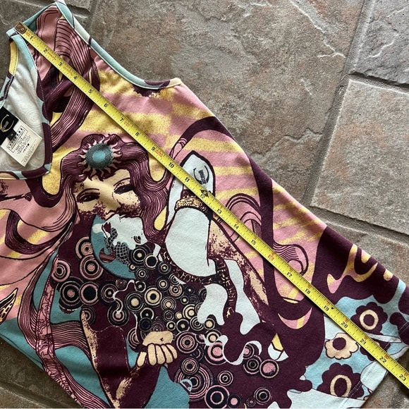 NWOT JUST CAVALLI ROBERT CAVALLI Rare Blouse & Tank Set - Picture 9 of 16